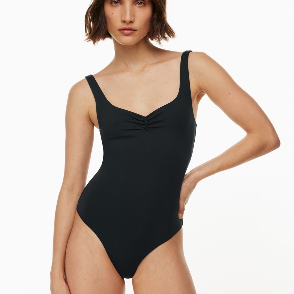 Aritzia Black Women's Bodysuit